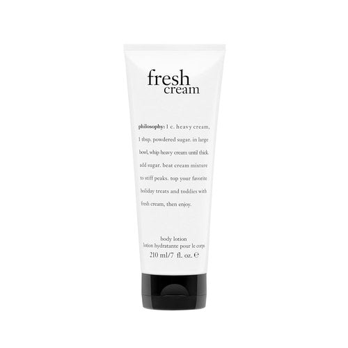 Philosophy Fresh Cream Body Lotion - Indulging Vanilla, Heliotrope & Tonka Bean Scent - 7 Fl Oz