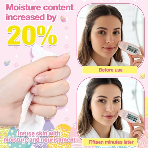 Loopeer 12 Pcs Easter Gifts Bulk for Adults Easter Basket Stuffers for Adults Spring Facial Masks for Girls Women Teacher Employees Party Favors Bulk
