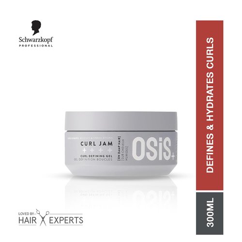 OSiS+ Curl Jam - Moisturizing Curl Defining Gel for All Curly Hair Types | 8.5 oz