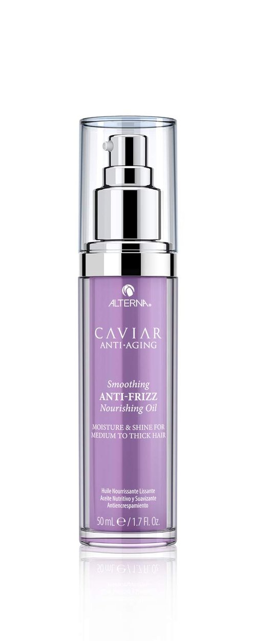 Alterna Caviar Anti-Aging Smoothing Oil - Lightweight Frizz Control Treatment, Sulfate Free | 1.7 Fl Oz
