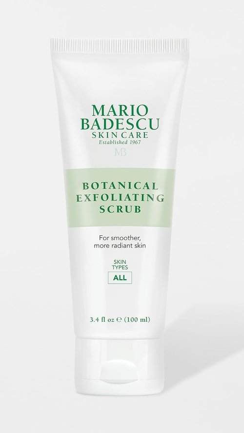 Mario Badescu Botanical Exfoliating Scrub - Gentle Facial Scrub for Radiant Skin