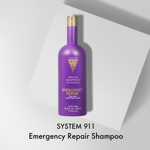 Hayashi System 911 Shampoo - Nourishing Formula for Healthy Hair | 33.8 Oz (1000 ml)
