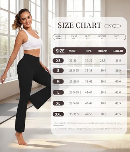 FireSwan Flare Leggings for Women Scrunch Butt Seamless Yoga Pants Tummy Control High Waisted Bootcut Workout Leggings Light Grey