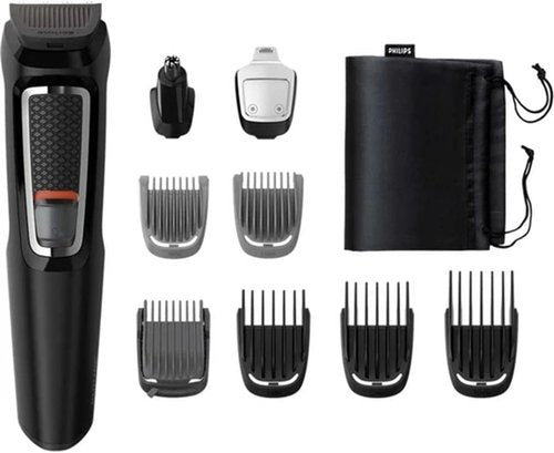 Philips Norelco Multigroom Trimmer - 9-in-1 Grooming Kit with 13 Versatile Attachments