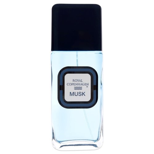Royal Copenhagen Musk Eau de Cologne Spray for Men - 3.4 Ounce | Fresh & Invigorating Fragrance