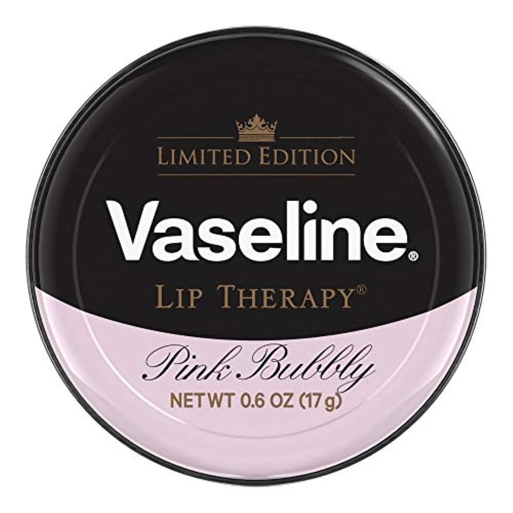 VASELINE Pink Bubbly Lip Therapy - Limited Edition Moisturizing Balm | 17g / 0.6 oz