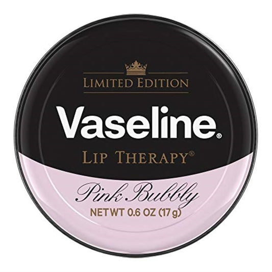 VASELINE Pink Bubbly Lip Therapy - Limited Edition Moisturizing Balm | 17g / 0.6 oz