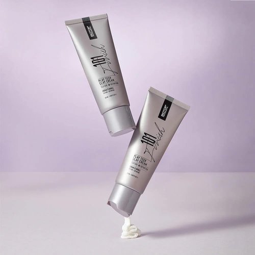 Biotop Professional 101 Play Tech Hair Clay Cream - Medium-Firm Hold Styling Cream for Moldable Texture - 4.05 oz