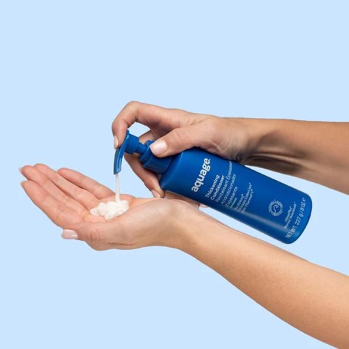 AQUAGE Thickening Shampoo & Conditioner Bundle - Enhance Volume & Texture for Fine Hair | 8 Oz Each