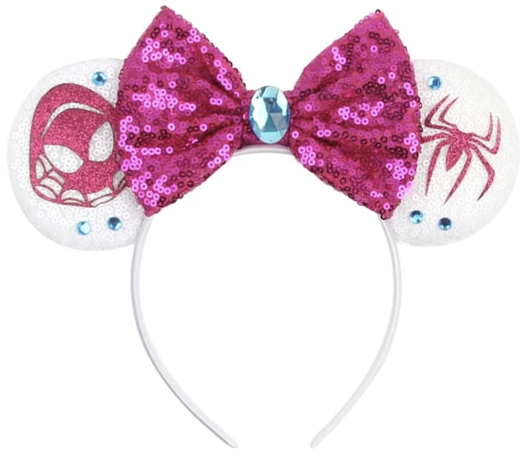 CLGIFT Super Hero Mickey and Minnie Ears - Avengers Theme (Gwen)