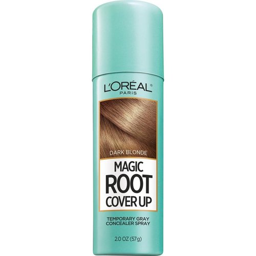 L'Oreal Paris Magic Root Cover Up - Dark Blonde Gray Concealer Spray, 2 oz.