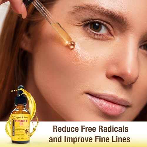 Seven Minerals Ultra Pure Vitamin E Oil - 75,000 I.U. Full-Spectrum D-Alpha Tocopherol, 1 Fl Oz - 100% Organic Vitamin E Oil for Skin, Face, Hair, and Scars - Naturally Occurring = Not Synthetic