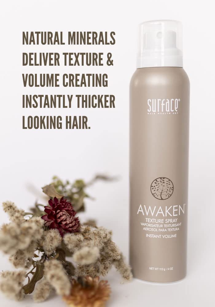 SURFACE Hair Awaken Texture Spray - Volumizing & Lifting for Fine Hair, 4 Fl. Oz.