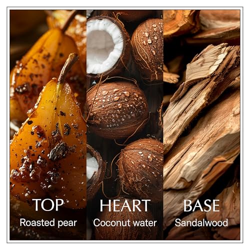 Chanson Coconut Hair & Body Mist for Women 2.5 fl oz (Pack of 1), Notes of Pear, Coconut Water, and Sandalwood, Women's Fragrance, Long Lasting, Everyday Fragrance, Travel Size