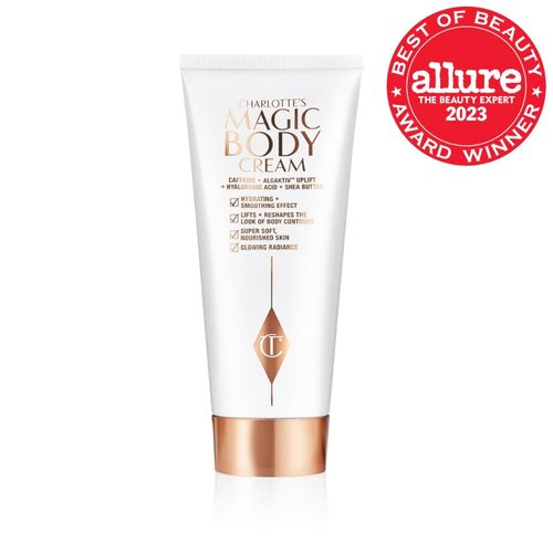 Charlotte Tilbury Magic Body Cream - Skin Tightening & Hydrating Formula with Caffeine, Hyaluronic Acid & Shea Butter - Nourishes & Smooths Skin