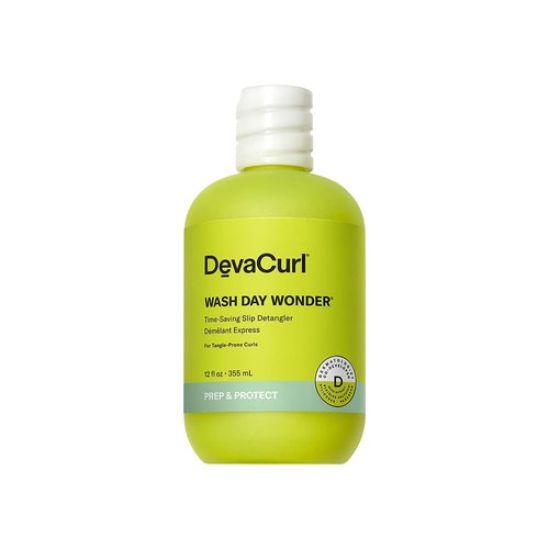 DevaCurl Wash Day Wonder Detangler - Time-Saving Tangle-Release Complex | No Buildup Formula