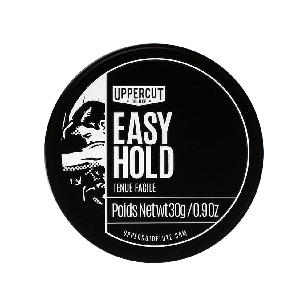Uppercut Deluxe Hair Pomade - Easy Hold, Natural Finish, Water-Based Formula | 0.9 oz / 30g