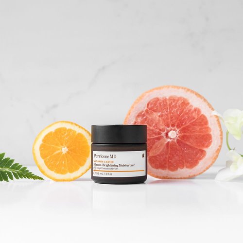 Perricone MD Photo-Brightening Moisturizer - Anti-Aging SPF 30 Cream with Vitamin C Ester | Oil-Free, Lightweight 2 fl oz