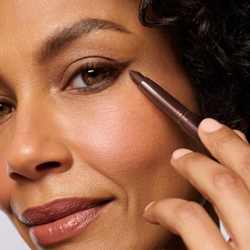 LAURA GELLER Laura’s 3 E’s Eyeliner, Eyelash & Eyebrow Kit for Mature Skin | Medium Brown | Kajal Longwear Eyeliner, Kajal Longwear Mascara & Bravo Brows Soft Pencil + Brush