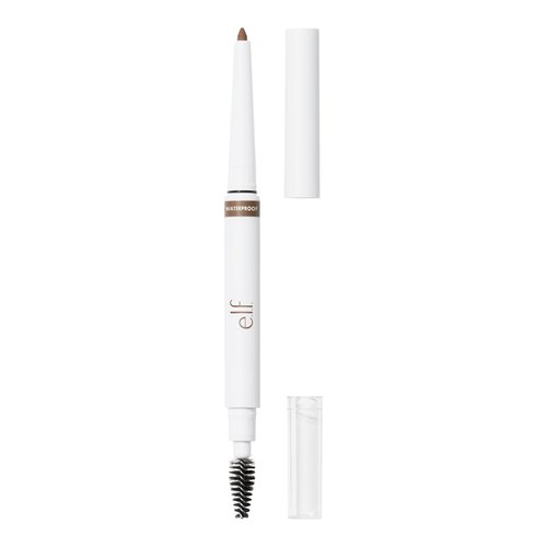 e.l.f. Instant Lift Waterproof Eyebrow Pencil, Dual-Ended with Precision Tip & Spoolie, Smudge-Resistant Formula for Natural, Long-Lasting Brows, Taupe