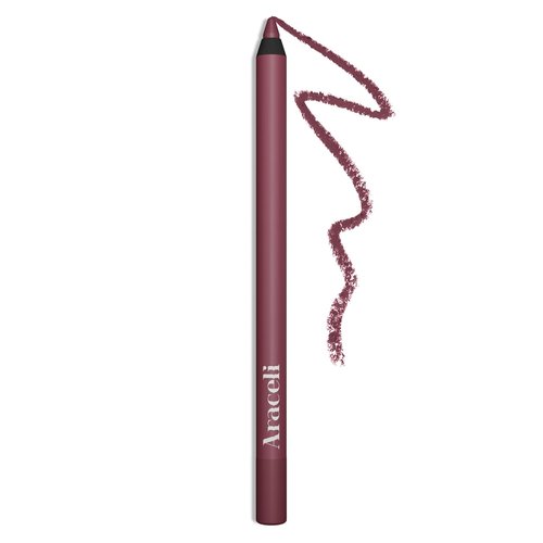 Araceli Beauty Gel Pencil Eyeliner - Water Resistant, Smudge-Proof & Long-Lasting in Bold Sangria Color