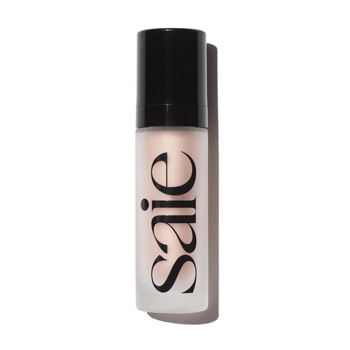 Saie Glowy Super Gel - Hydrating Makeup Primer & Illuminating Serum with Vitamin C - Roseglow (1 oz)