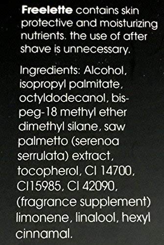 Pre Electric Shave After Shave Lotion Cream - Close Shave Balm - Smooth and Irritation-free Shaving - Cooling Pre and Post Shave balm. Freelette (MINT/BERGAMOT) 3.76 FL.OZ