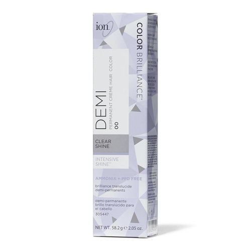Ion Intensive Shine Demi Permanent Hair Color - 00 Clear | Vibrant Shine & Long-Lasting Color