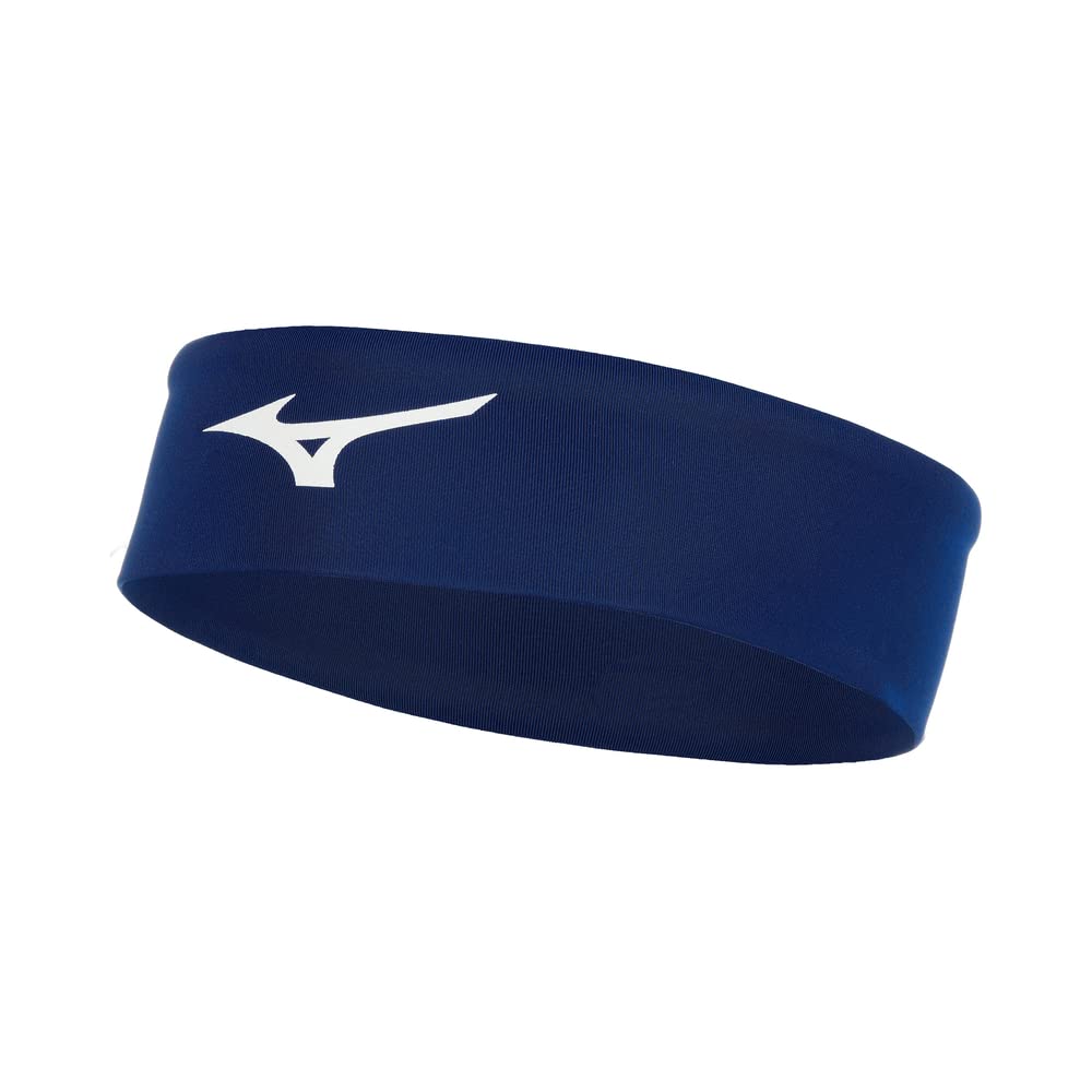 Mizuno Player Headband, Navy, One Size Fits Most