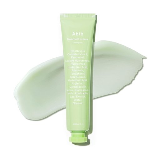 Abib Heartleaf Cream - Calming Facial Cream for Sensitive Skin | 2.53 fl oz