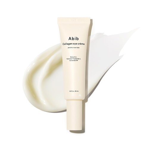 Abib Collagen Eye Cream - Jericho Rose Formula for Dark Circles & Puffiness | Reduces Fine Lines