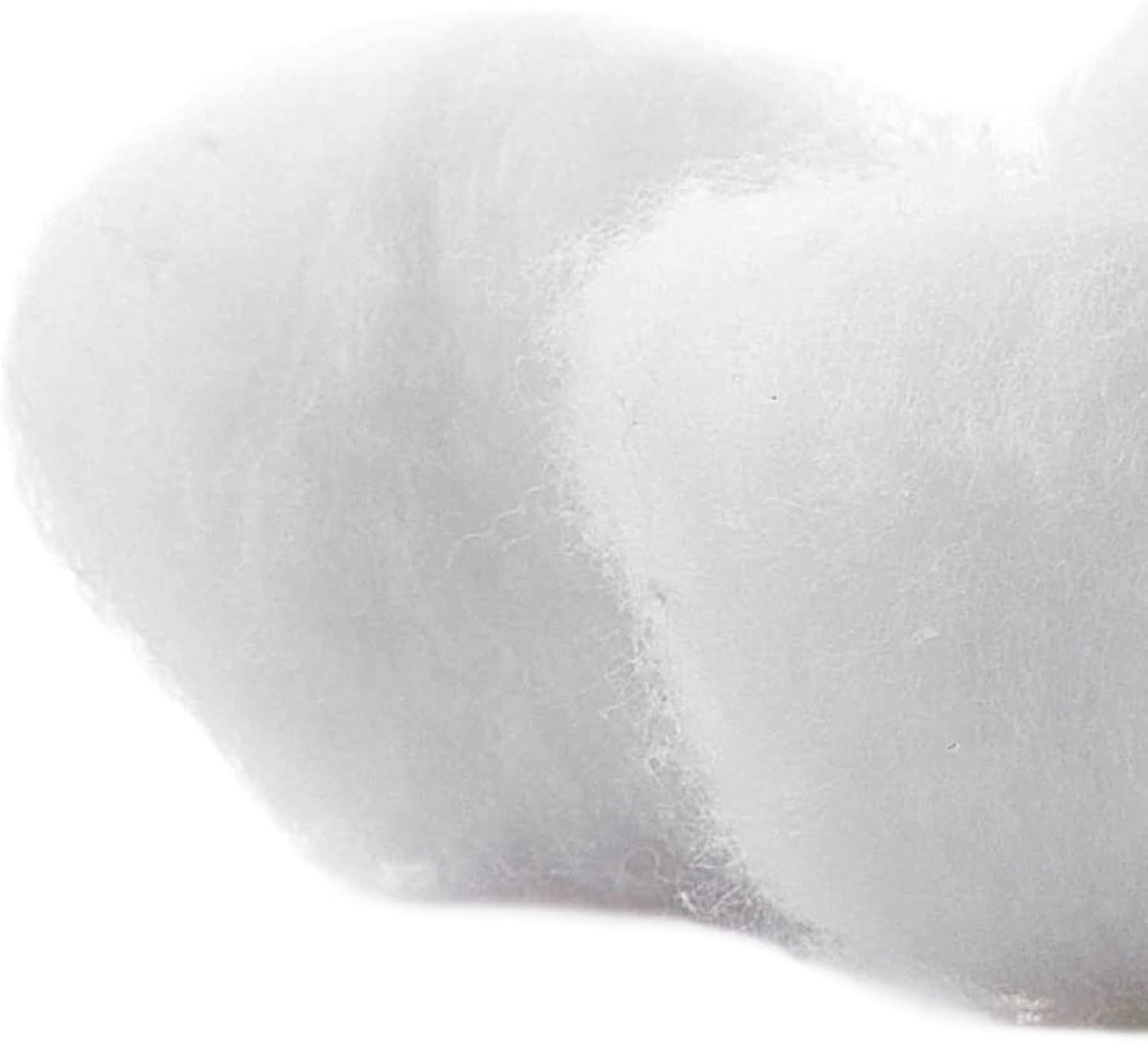 Medium Cotton Balls [Pack of 4000] Non-Sterile Absorbent 100% Cotton Prepping Balls for Make-Up, Nail Polish Removal, Applying Oil Lotion or Powder, Crafts