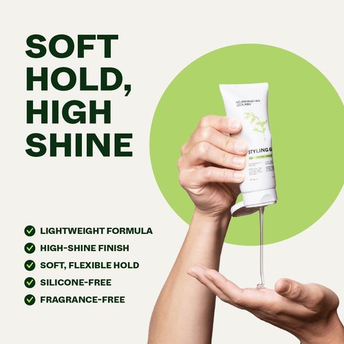 Scandinavian Biolabs Hair Styling Gel - Natural Hold & Shine | 100ml Size