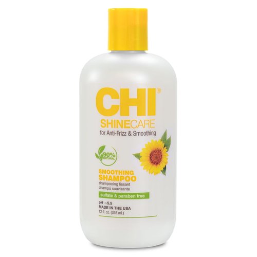 CHI ShineCare Smoothing Shampoo - Instantly Transforms Dull Hair with Shine & Hydration | 12 Oz, Sulfate-Free