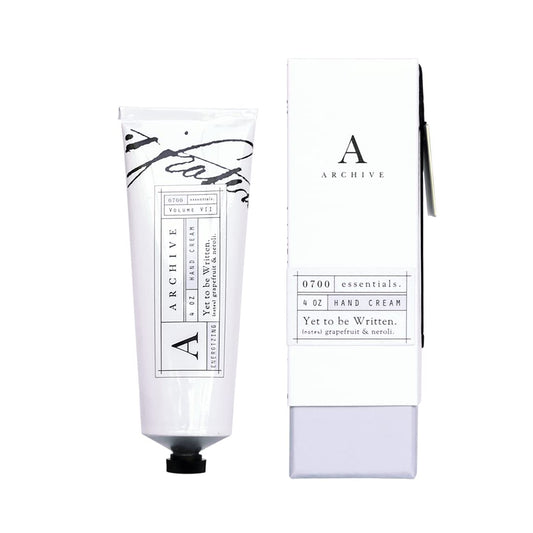 Archive Yet To Be Written Hydrating Hand Cream for Women & Men Natural Ingredients Moisturizing Lotion for Dry Hands 4 oz