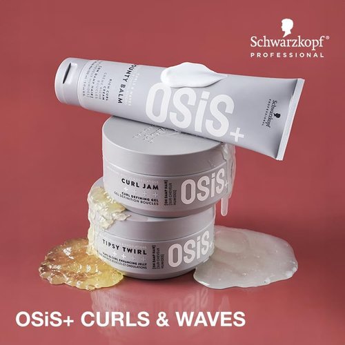 OSiS+ Bounty Balm - Nourishing Curl Cream for Frizz Control & Enhanced Natural Texture