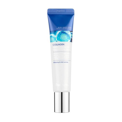 Farmstay Collagen Water Eye Serum - Reduces Wrinkles & Fine Lines - Moisturizing Skincare with Shea Butter - 0.84 oz