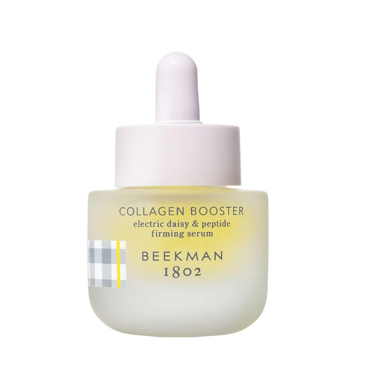 Beekman 1802 Collagen Booster Face Serum - Peptide & CoQ10 Formula for Firmness & Elasticity | Fragrance-Free, 0.5 fl oz