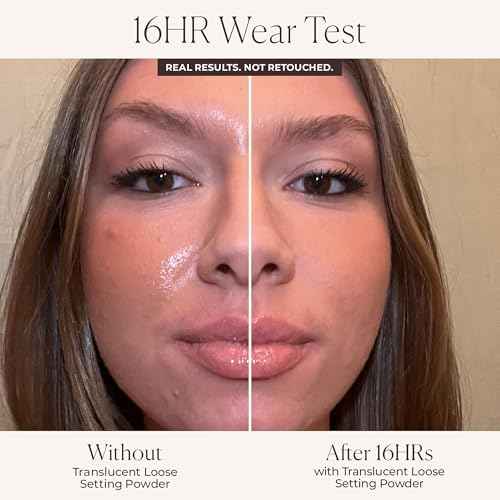 Laura Mercier Translucent Loose Setting Powder, 24HR Shine Control, Infused with Vitamins C + E, Soft Matte Finish, Normal to Oily Skin, 4 Shades for Virtually All Skin Tones, Holiday Gift Set