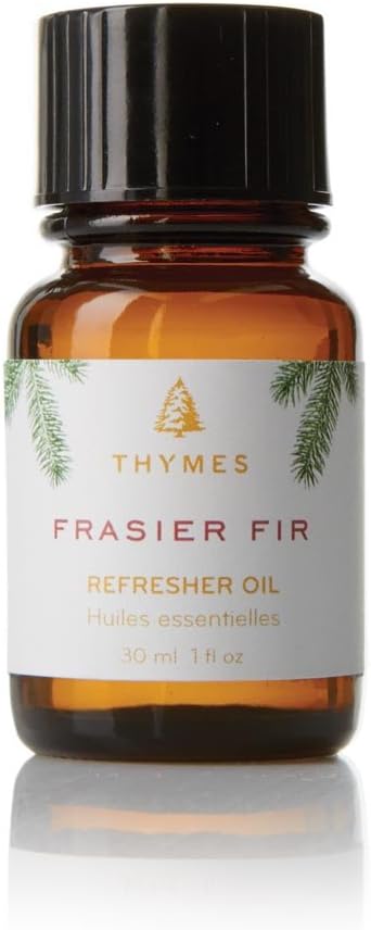 Thymes Frasier Fir Aromatherapy Oil - Long-Lasting Fragrant Refresher (1 Fl Oz)