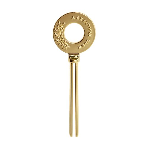 Lollia Hand Cream Tube Key - Easy Squeezer Tool for Floral Hand Cream | Charming Gold Accessory