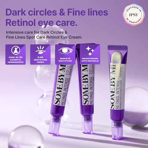 SOME BY MI Retinol Intense Advanced Triple Action Eye Cream ? 1.01Oz, 30ml ? Korean Retinol Under Eye Cream Anti Aging for Fine Lines ? Brightens Dark Circles & Smooths Skin Texture ? Korean Skin Care