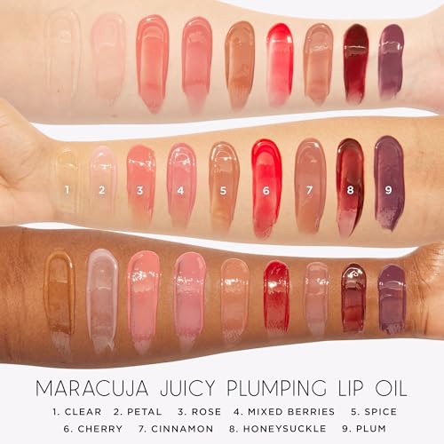tarte maracuja juicy plumping lip oil - cherry