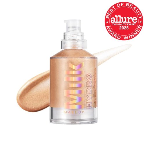 Milk Makeup Hydro Grip + Glow Primer - Illuminating, Silicone-Free Face Primer with Hyaluronic Acid - 1 oz
