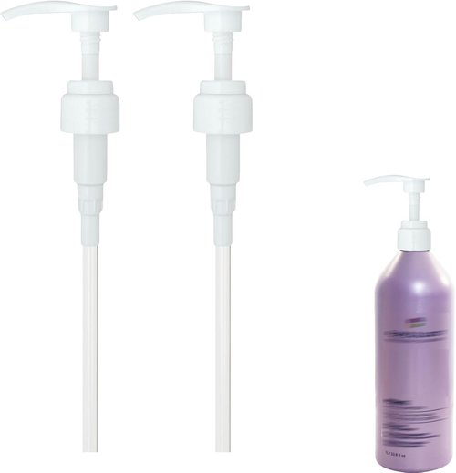 Pureology Shampoo & Conditioner Pump Dispenser - 2 Pumps, 1L/33.8 oz., White
