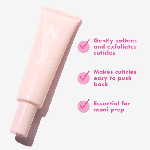 Olive & June Cuticle Remover - Exfoliates & Softens Dry Skin | Vegan & Cruelty-Free | 30mL / 1oz