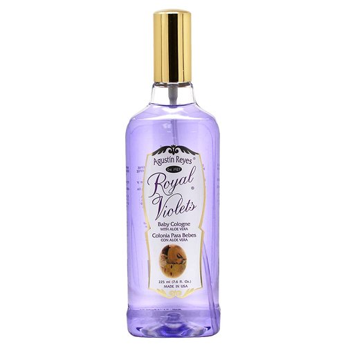 Royal Violets Baby Cologne - Aloe Vera Formula for Sensitive Skin | Relaxing Aroma, 7.6 Fl Oz Spray