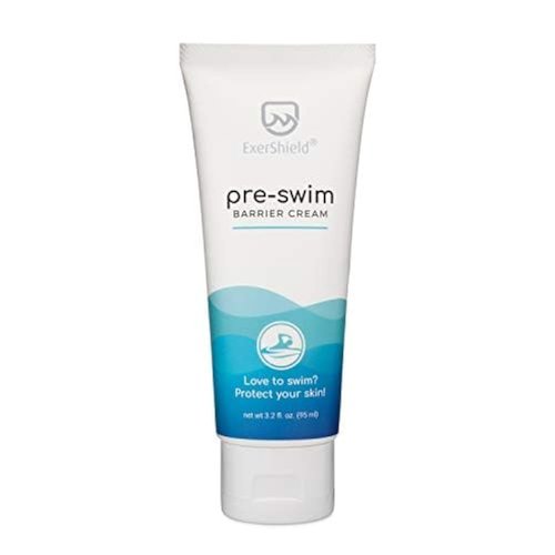 Exershield Pre-Swim Lotion - Skin Barrier Cream for Swimmers | Protects Against Dryness & Itchiness