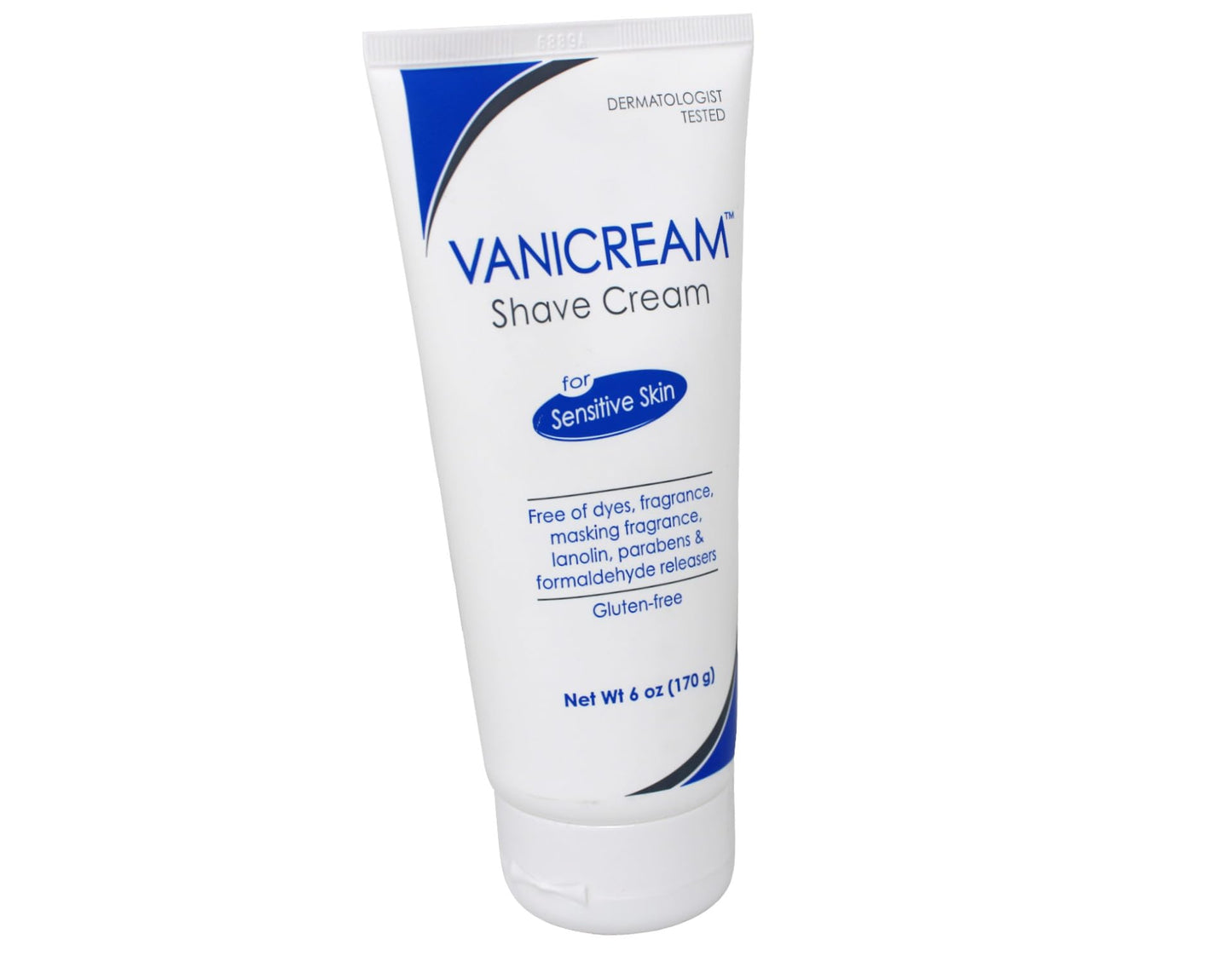 Vanicream Shave Cream | Fragrance, and Gluten Free | For Sensitive Skin | 6 Ounce