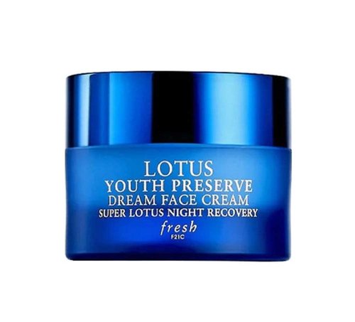 Fresh Lotus Youth Preserve Night Cream - Anti-Aging Hydration | 0.23 oz (7 ml)